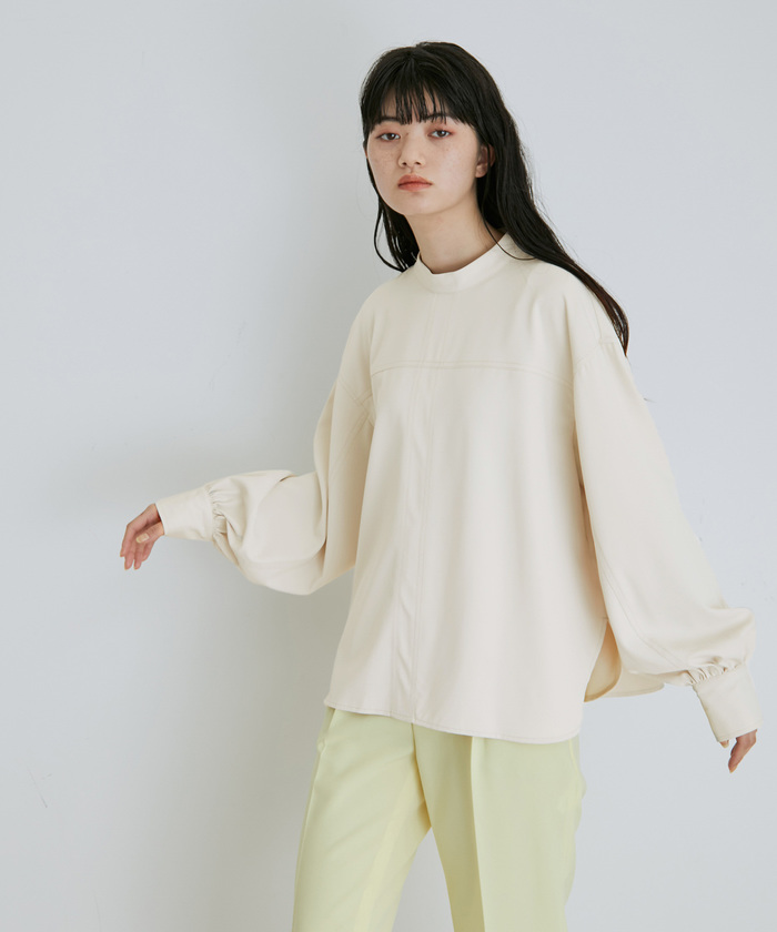 アウトレット店舗・WEB限定】バックボタンステッチワーク