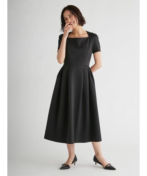 高質 新品♡21SS 完売品 セルフォード ワンピース 定価29,700円 ルネ ひざ丈ワンピース セルフォード(CELFORD)の通販 - d fashion