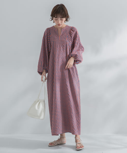セール 20%OFF】F by ROSSO ギンガムチェックスキッパー