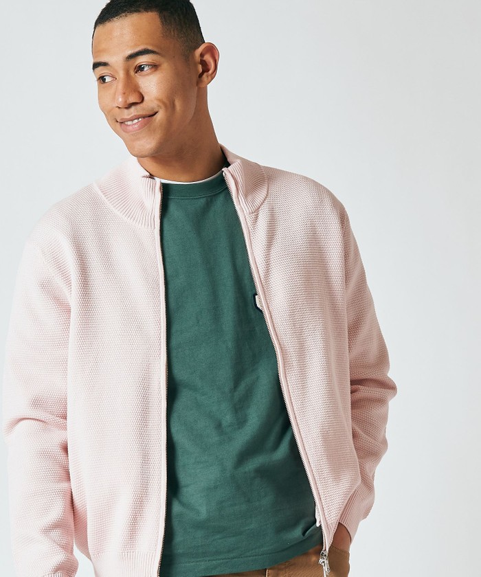 セール 40%OFF】コットンカシミヤ フルジップカーディガン セール 40%OFF】コットンカシミヤ フルジップカーディガン