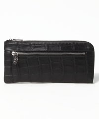 gino marina　luxe/ジーノマリーナリュクス gino marina luxe クロコダイル本革L字長財布/504524121