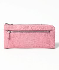 gino marina　luxe/ジーノマリーナリュクス gino marina luxe クロコダイル本革L字長財布/504524121