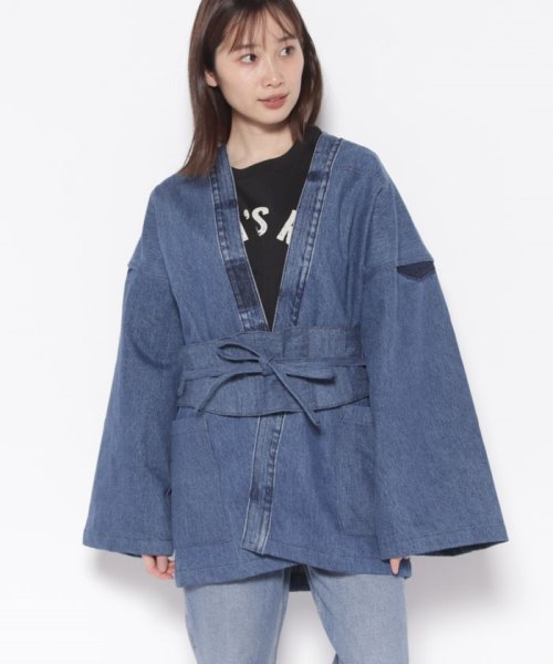 セール】X NAOMI DENIM KIMONO JACKET + OBI SET(504524662) | リーバイスアウトレット(LEVI'S  OUTLET) - d fashion