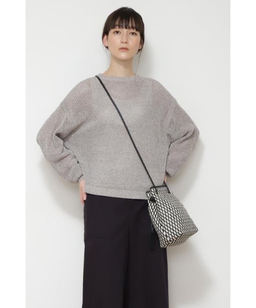 ◆メッシュニットプルオーバー