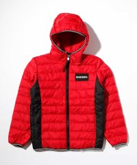 DIESEL/ディーゼル DIESEL DIESEL(ディーゼル)Kids & Junior フーディーパディングジャケットブルゾン 中綿ブルゾン/504534492