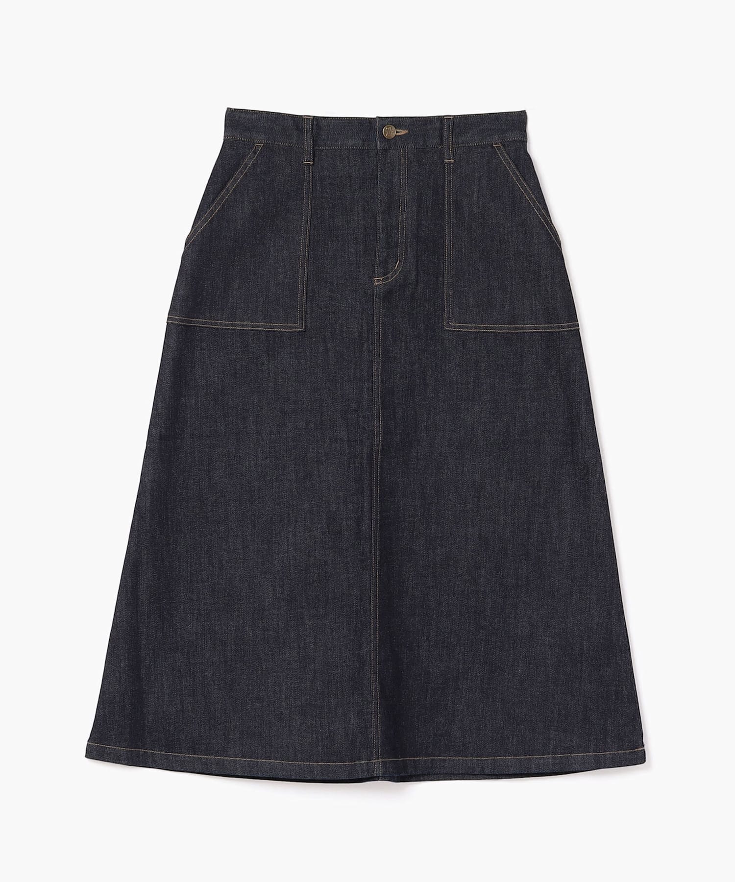 WG51 SKIRT デニムミディスカート(504513040) | トゥービー バイ