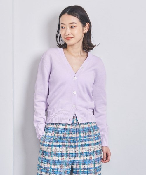 ＜UNITED ARROWS＞SILKET Vネック カーディガン B