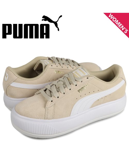 Puma プーマ スウェード スニーカー マユ レディース スエード Suede Mayu カーキ プーマ Puma D Fashion