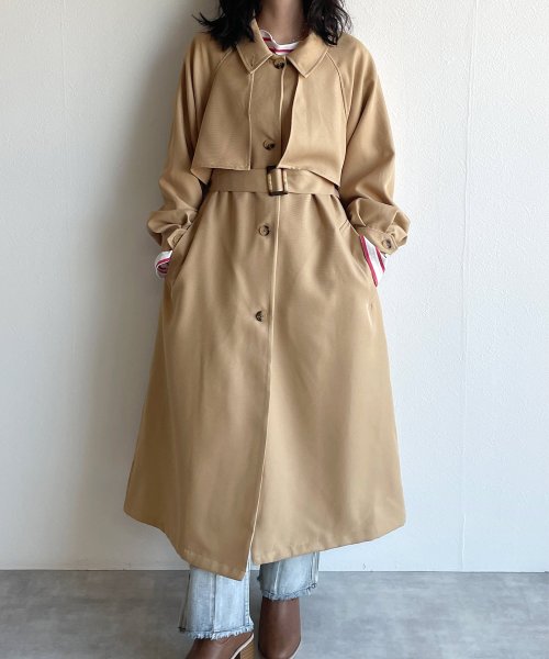 セール 39 Off 2wayトレンチコート ダブルクローゼット W Closet D Fashion