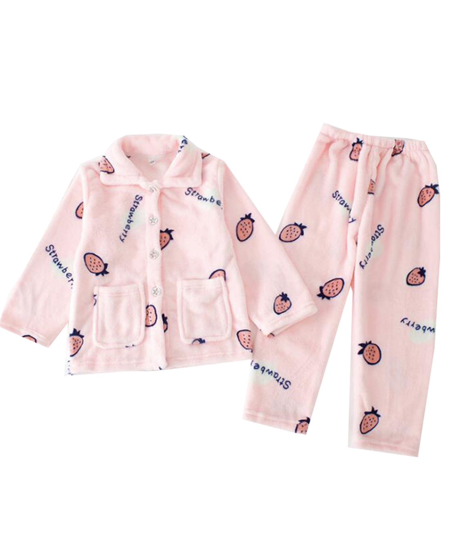 150 JM 長袖 パジャマ ２点まとめ売り 白とピンク