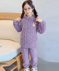 TeddyShop/パジャマ キッズ 女の子 男の子 長袖 冬 子供 トップス ボトムス パンツ セットアップ ルームウェア 部屋着/504537083