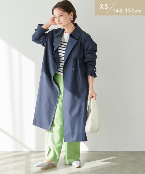 【WEB限定】［XS /H148－155cm］ エアリー トレンチ コート