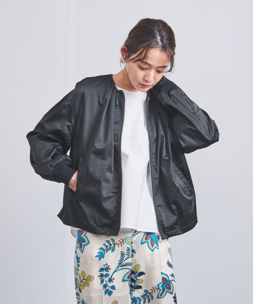 <UNITED ARROWS>P ギャザー ブルゾン W