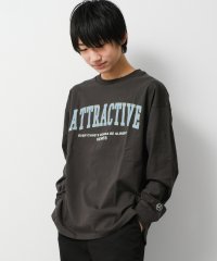 KENES GRAFFITI/アーチロゴプリントロングTシャツ/504543355