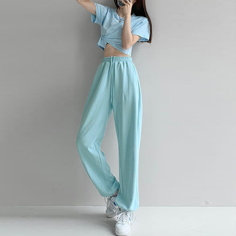 クーポン】【セール38%OFF】韓国 スウェットパンツ レディース