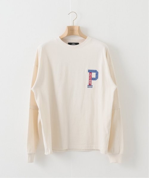 【Paris Saint-Germain】カレッジレイヤード ロングスリーブTシャツ