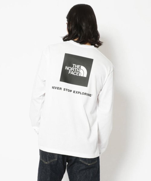 THE NORTH FACE/ザ・ノースフェイス L/S Back Square Logo Tee ロングスリーブバックスクエアロゴティー  NT32230(504544411) | ビーバー(BEAVER) - d fashion