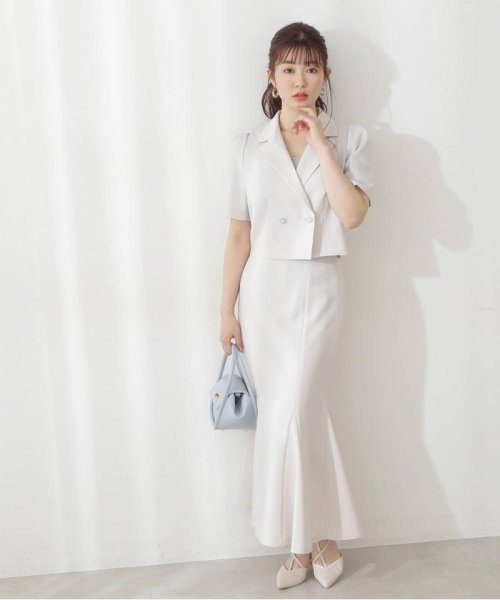 ｜美人百花4月号掲載商品｜ハイウエストマーメイドスカート
