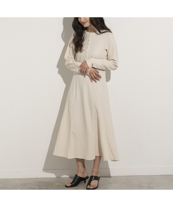 美品☆ サーマルフレアワンピース