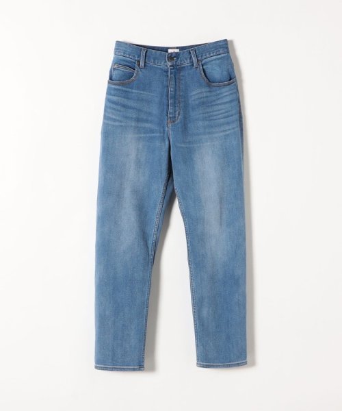 CIMARRON JEANS:〈ウォッシャブル〉TOMBOY ハイライズ テーパード デニム パンツ