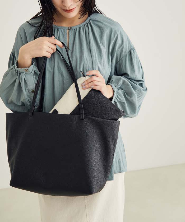 セール 30%OFF】シュリンクフェイクレザートートバッグ