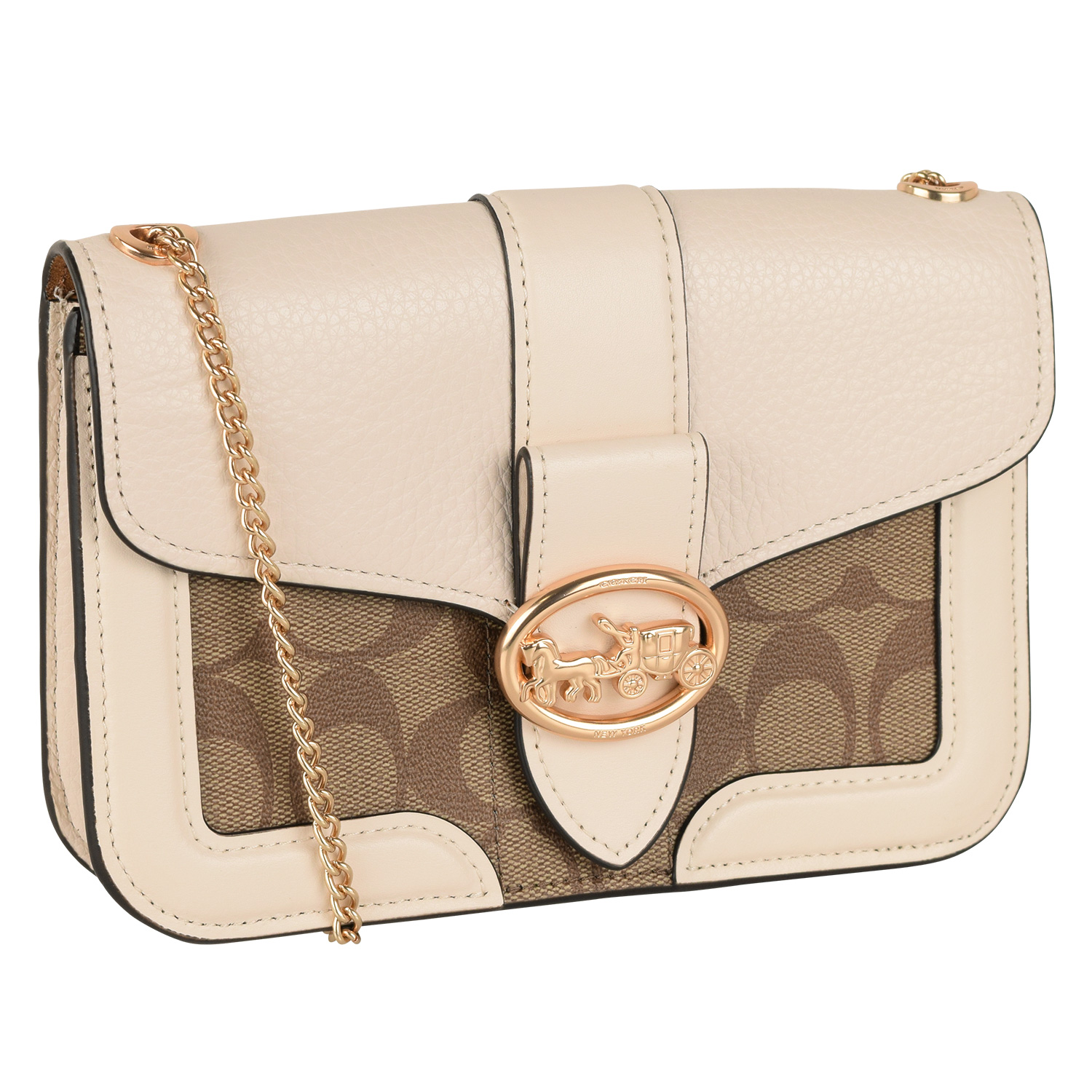 Coach コーチ GEORGIE CROSSBODY IN SIGNATURE CANVAS ジョージ クロス