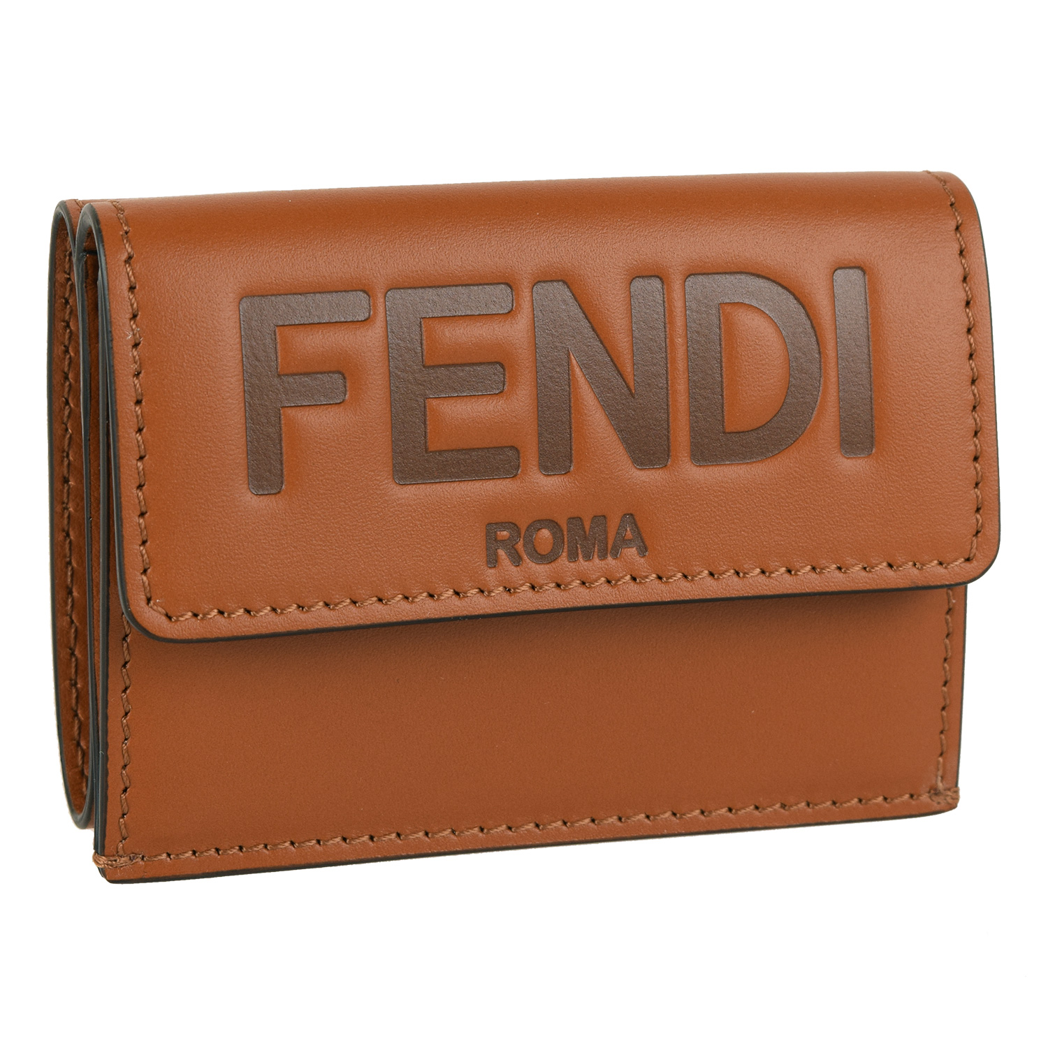 FENDI フェンディ AHNI MICRO TRIFOLD WALLET equaljustice.wy.gov