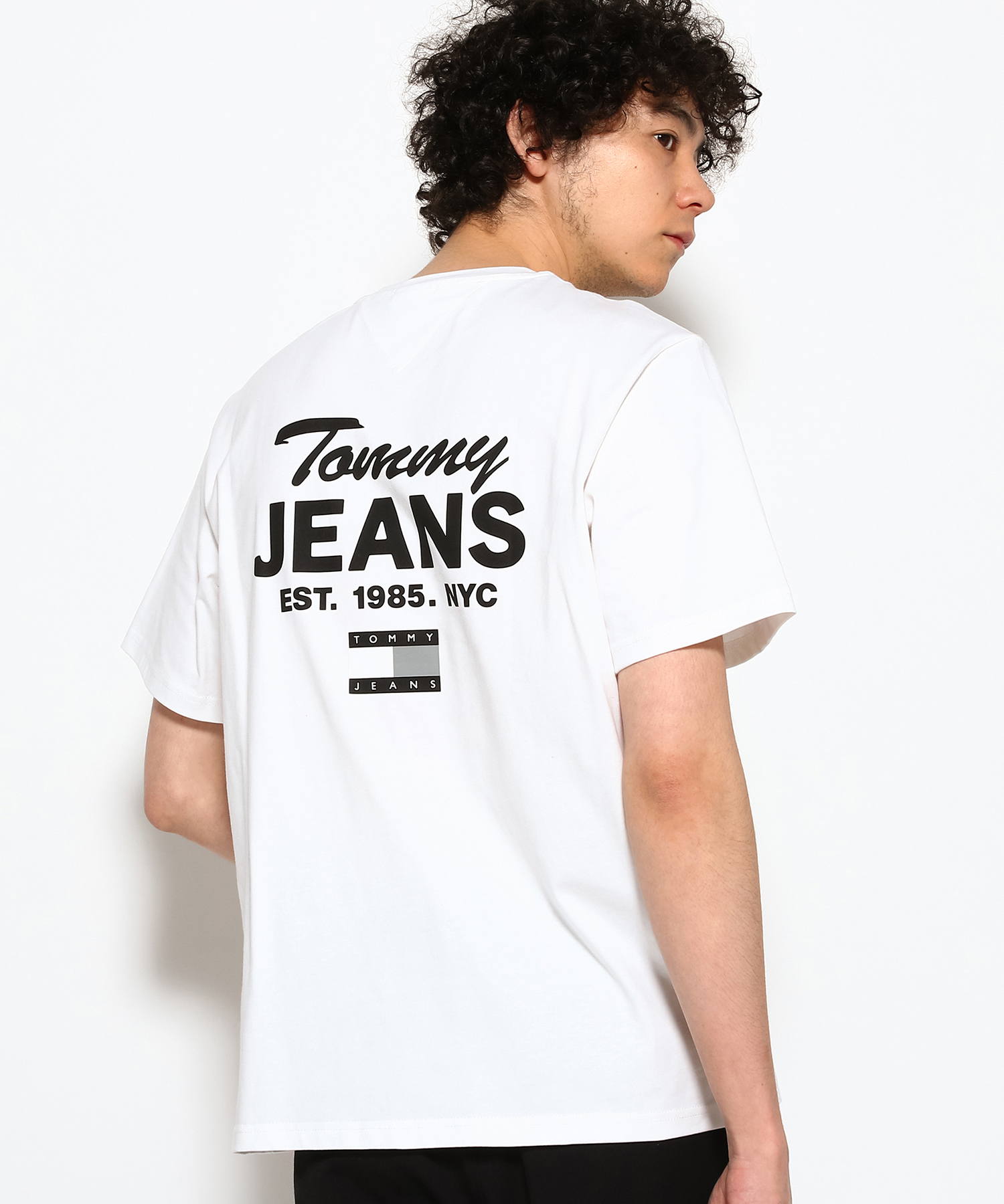 ロゴプリントTシャツ(504535454) | トミージーンズ(TOMMY JEANS) - d 
