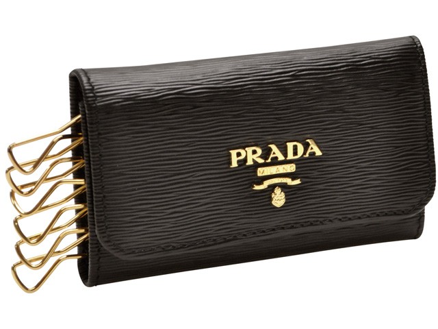 PRADA 6連キーケース ブラック PRADA プラダ キーケース 6連(504553176) | プラダ(PRADA) - d