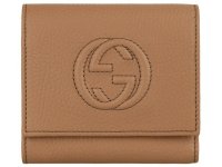 GUCCI/GUCCI グッチ SOHO 三つ折り財布 カード入れ/504553189