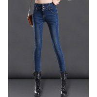 TeddyShop/テディショップ Teddyshop レディース 裏起毛付きストレッチデニムスキニー/504555032