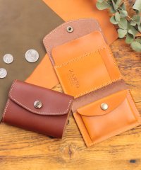 ZARIO-GRANDEE－/ザリオグランデ ZARIO－GRANDEE－ ミニ財布 財布 三つ折り レディース メンズ ユニセックス 本革 牛革 栃木レザー 日本製 ZARIOーGRAND/504555983