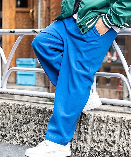 Cavaria ヘヴィーオンス2タックワイドパンツ メンズ ブランド パンツ ボトムス カラーパンツ ワイド ヘビーオンス ヘヴィーオンス 2タック タック ト キャバリア Cavaria D Fashion