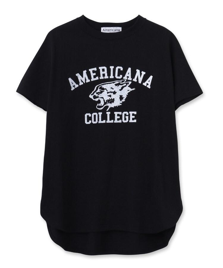 AMERICANA - AMERICANA/アメリカーナAP STUDIO別注College Tシャツ AP STUDIO別注Americana（アメリカーナ） アーチロゴTシャツ