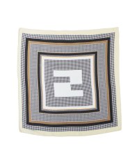 JULIA BOUTIQUE/70x70cmサイズ・ヴィンテージ風サテン生地スカーフ/100014/504556435
