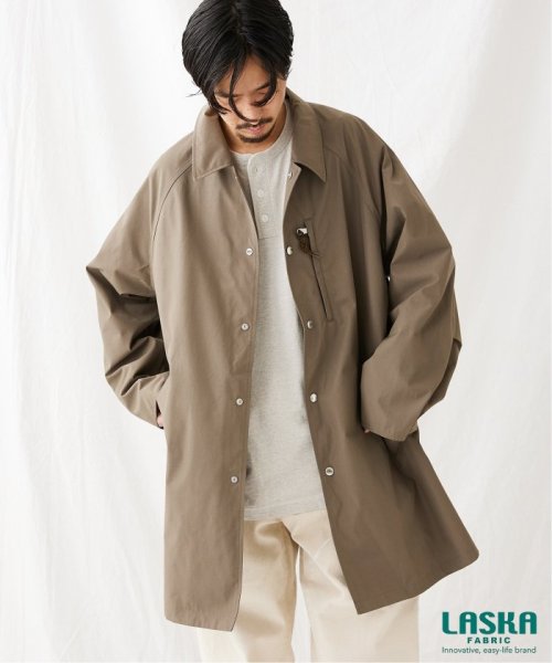 【LASKA FABRIC / ラスカ】サイロ オーバーサイズ コート
