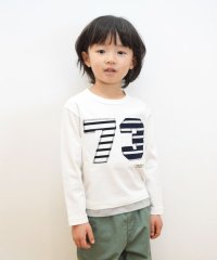 KP BOY/KPBOY(ケーピーボーイ)【TioTio抗ウイルス加工】 ナンバリング長袖Ｔシャツ(100－130cm)/504512129