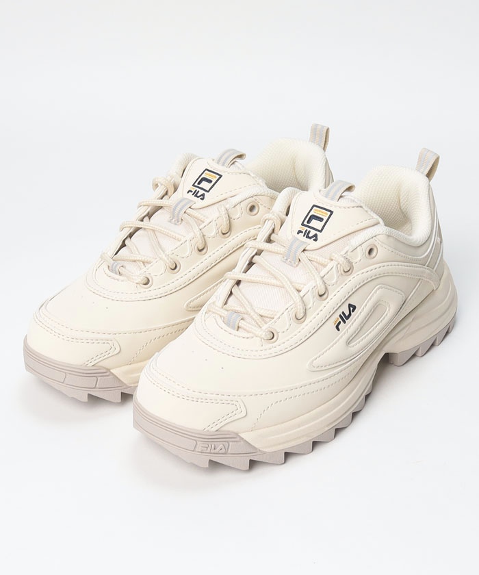Distorter Beige Navy Orange フィラ シューズ Fila Shoes D Fashion