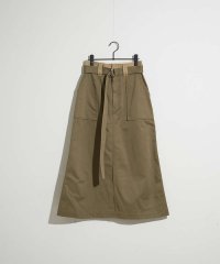 NOMINE/【Dickiesコラボ 別注】ウエスト配色 ベルトチノロングスカート/504560194