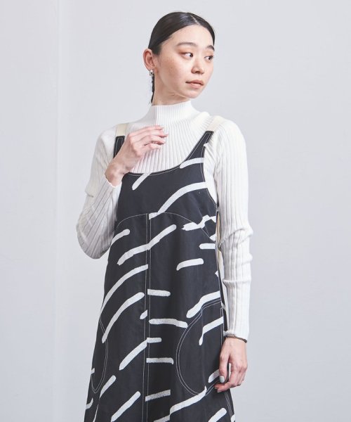 ＜UNITED ARROWS＞C リブ ハイネック ニット W