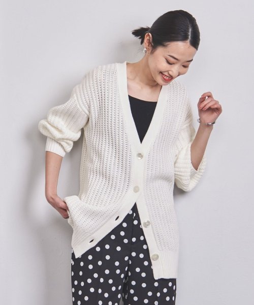 ＜UNITED ARROWS＞C アゼ Vネック カーディガン W