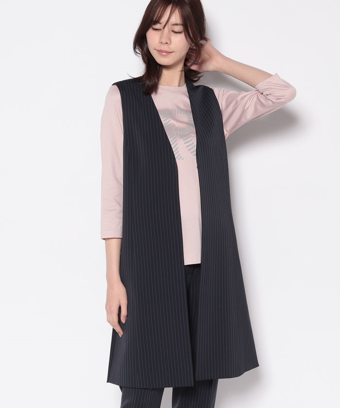 ロングジレ ベスト