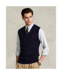 POLO RALPH LAUREN/ケーブルニット コットン セーター ベスト/504567106