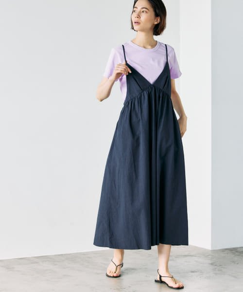 『別注』unfil×DOORS cotton camisole dress