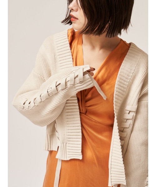 アウトレット 美品 新品☆セール☆FRAY I.D☆レースアップ畦