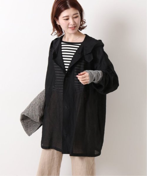 【MEYAME】COTTON SILK HOODED JACKET