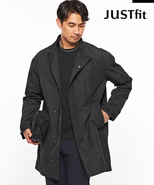 【WEB限定】JUSTFIT スタンドカラー コート