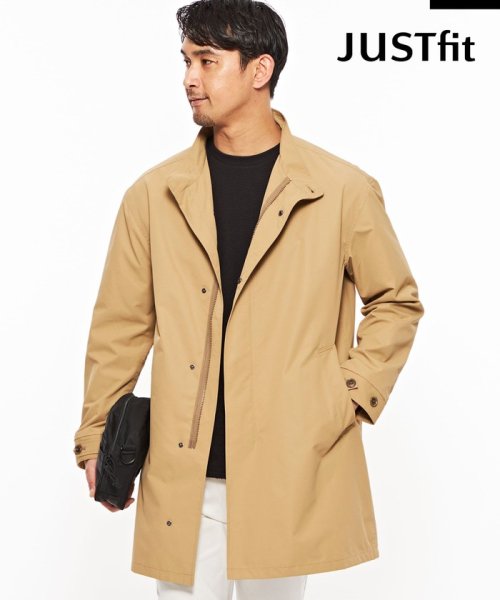 【WEB限定】JUSTFIT スタンドカラー コート