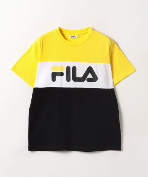 セール Fila定番配色切り替え フロントロゴ 半袖tシャツ レディース フィラ カジュアル メンズ Fila Casual Men D Fashion セール Fila定番配色切り替え フロントロゴ 半袖tシャツ レディース フィラ カジュアル メンズ Fila Casual Men D Fashion