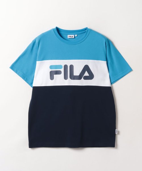 セール Fila定番配色切り替え フロントロゴ 半袖tシャツ レディース フィラ カジュアル メンズ Fila Casual Men D Fashion セール Fila定番配色切り替え フロントロゴ 半袖tシャツ レディース フィラ カジュアル メンズ Fila Casual Men D Fashion
